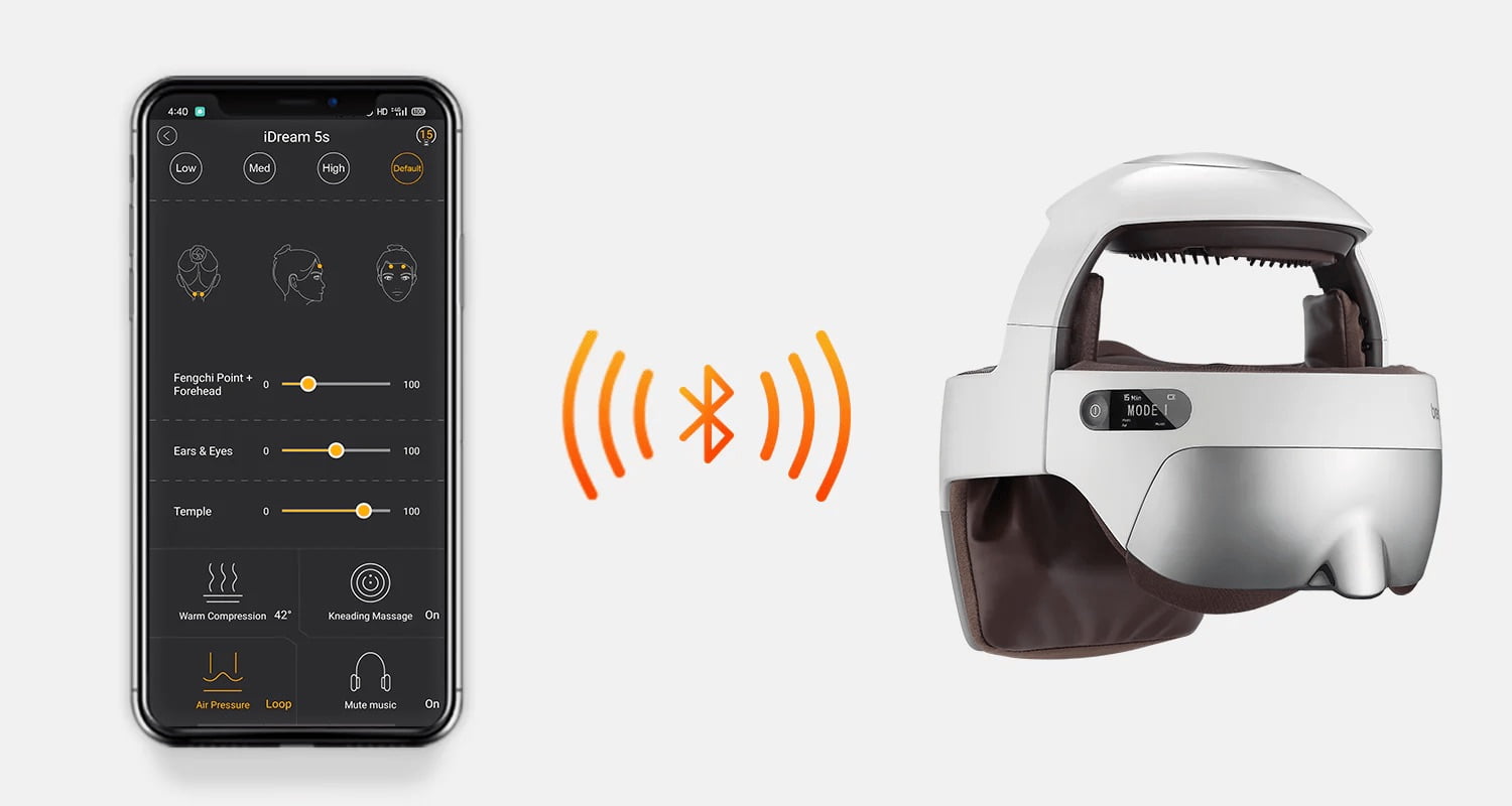Máy Massage đầu Breo IDream 5S | Breo® Store Việt Nam | Máy massager cao cấp chính hãng